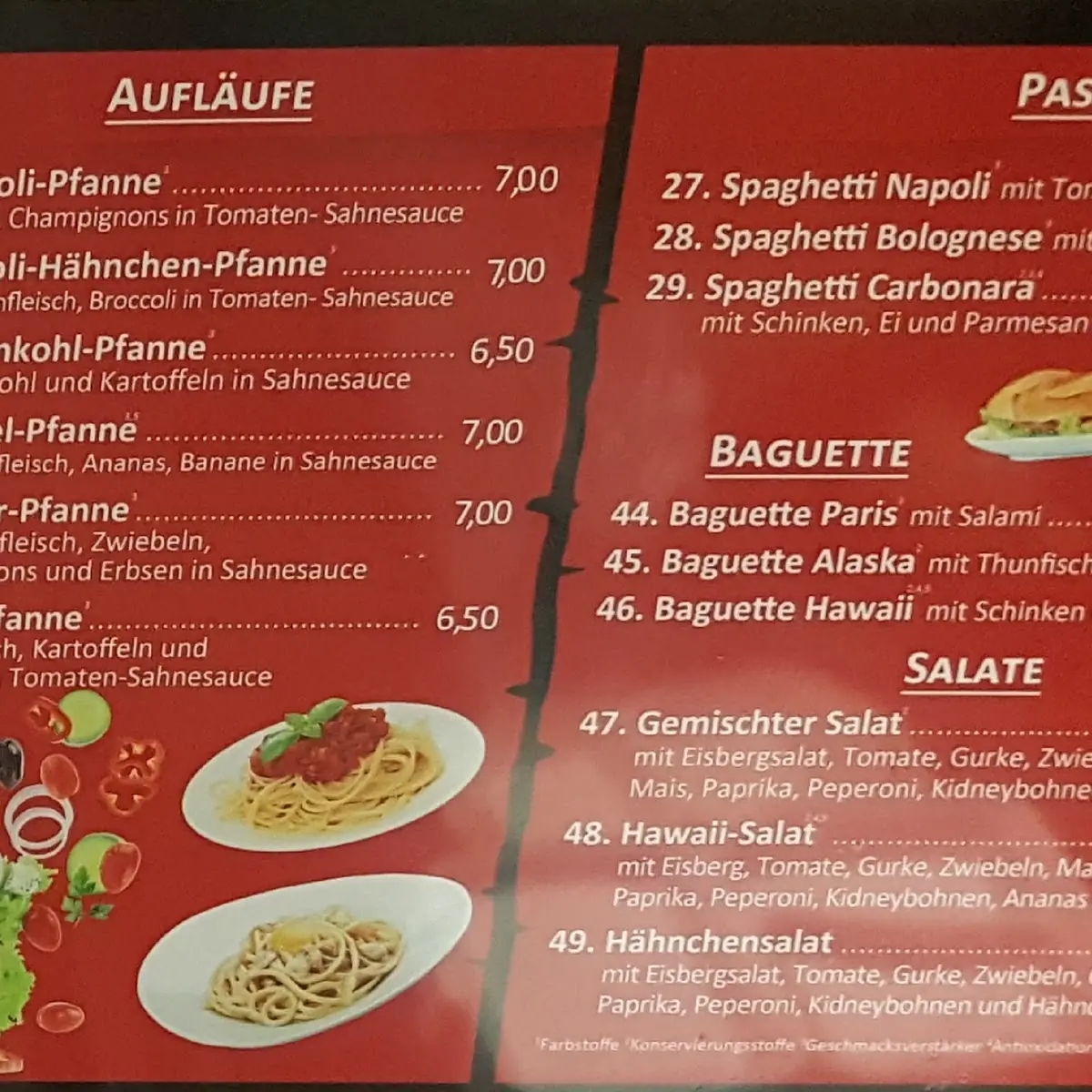 Speisekarte photo 4