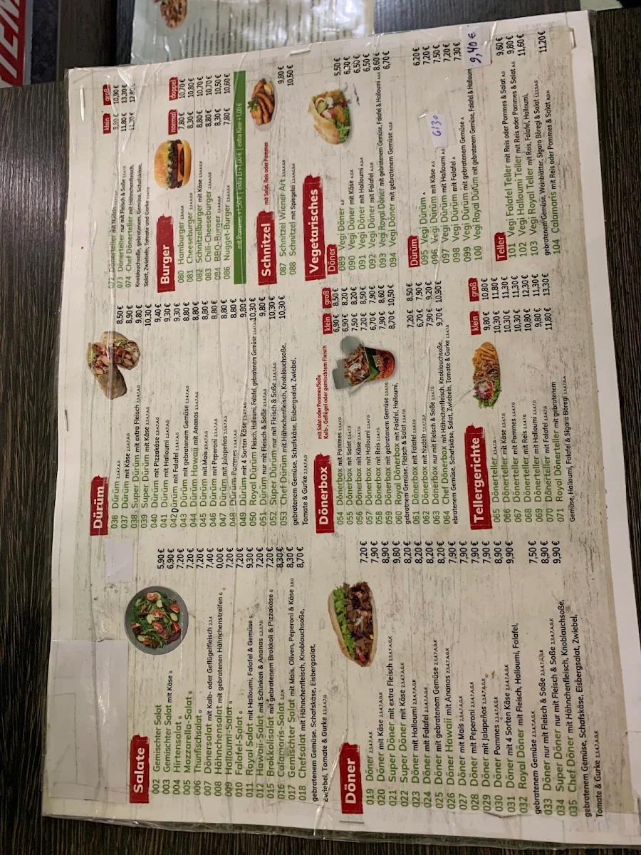 Speisekarte photo 1