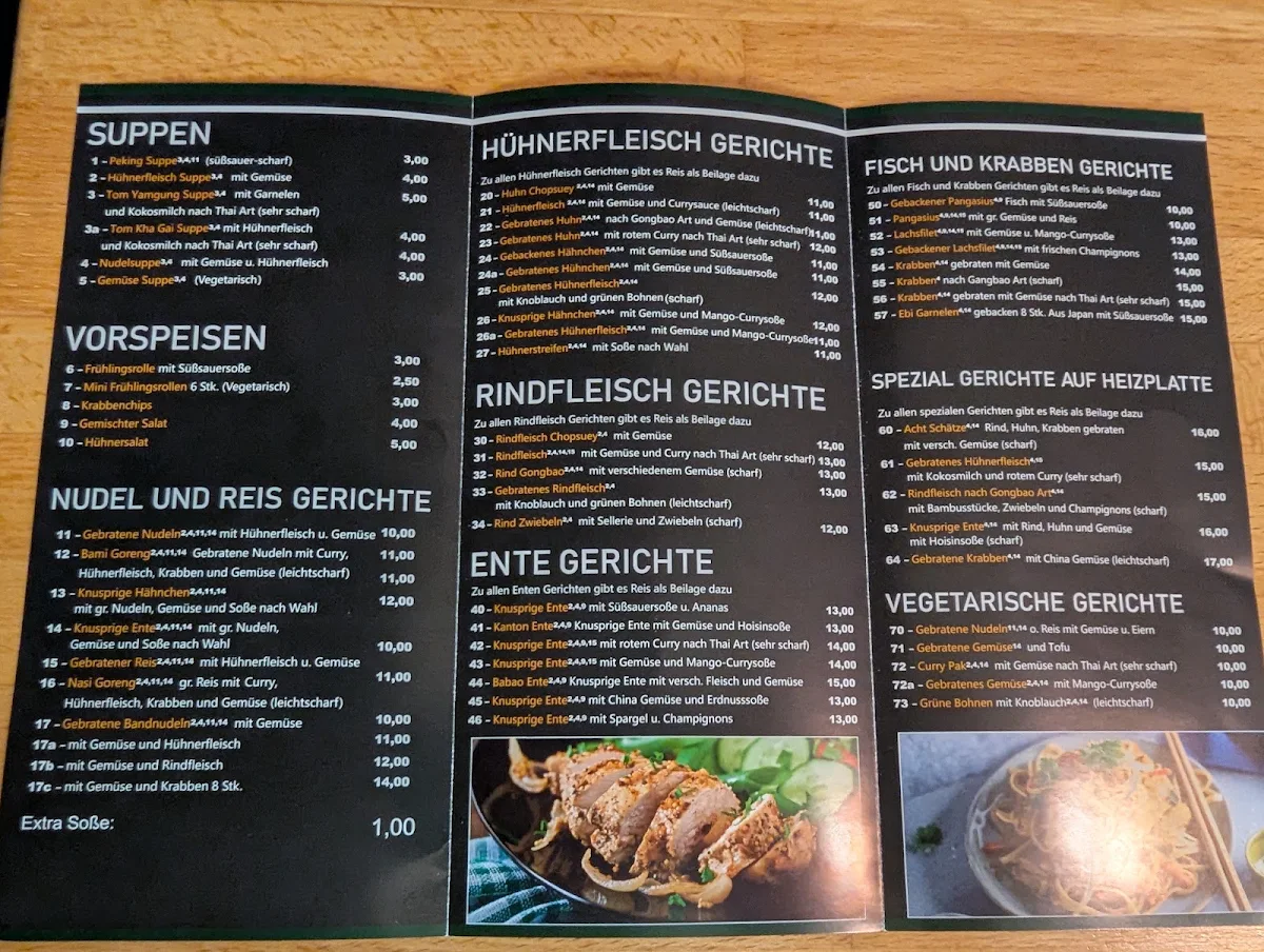 Speisekarte photo 1