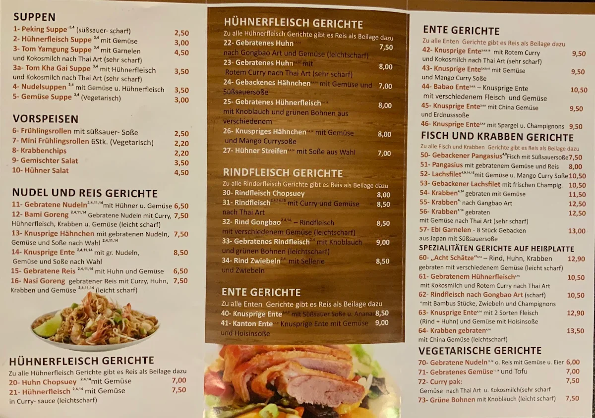 Speisekarte photo 3