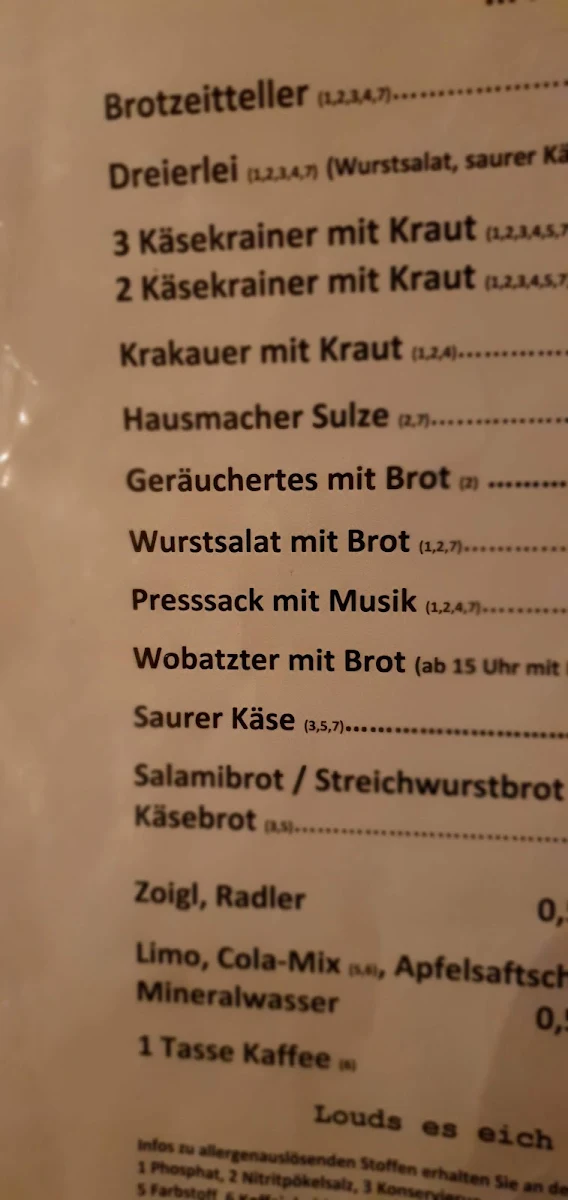 Speisekarte photo 3
