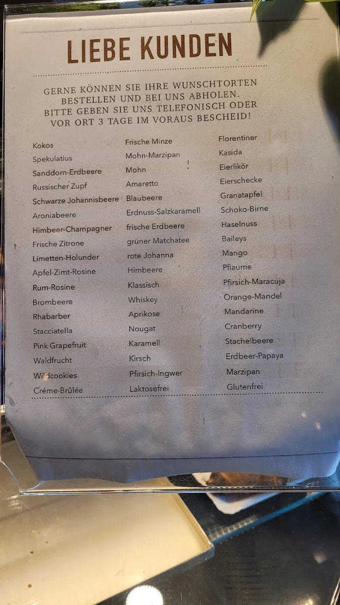 Speisekarte photo 2
