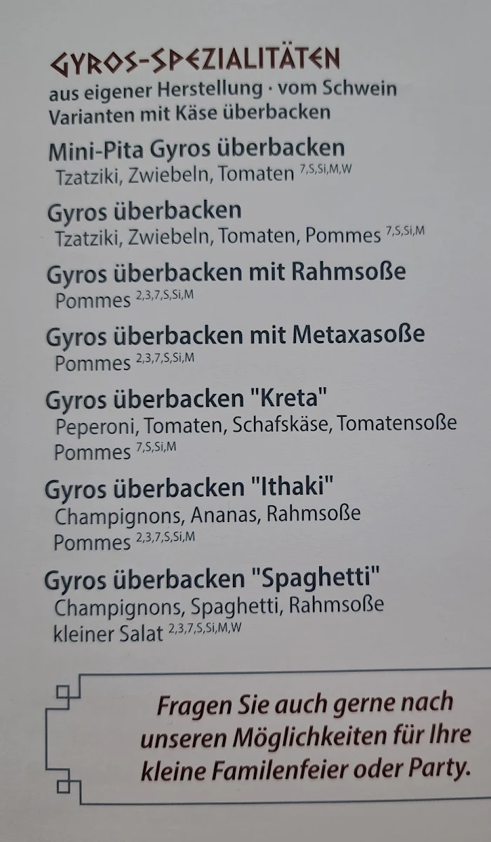 Speisekarte photo 2