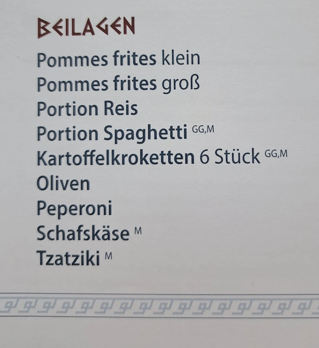 Speisekarte photo 9