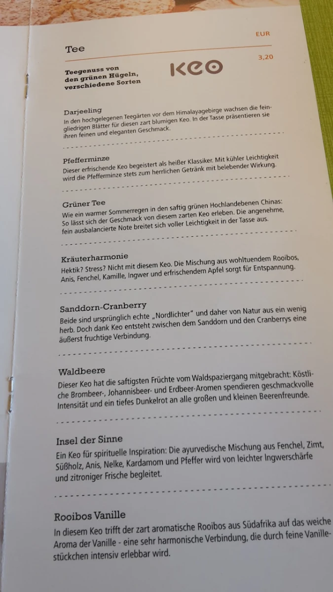 Speisekarte photo 2