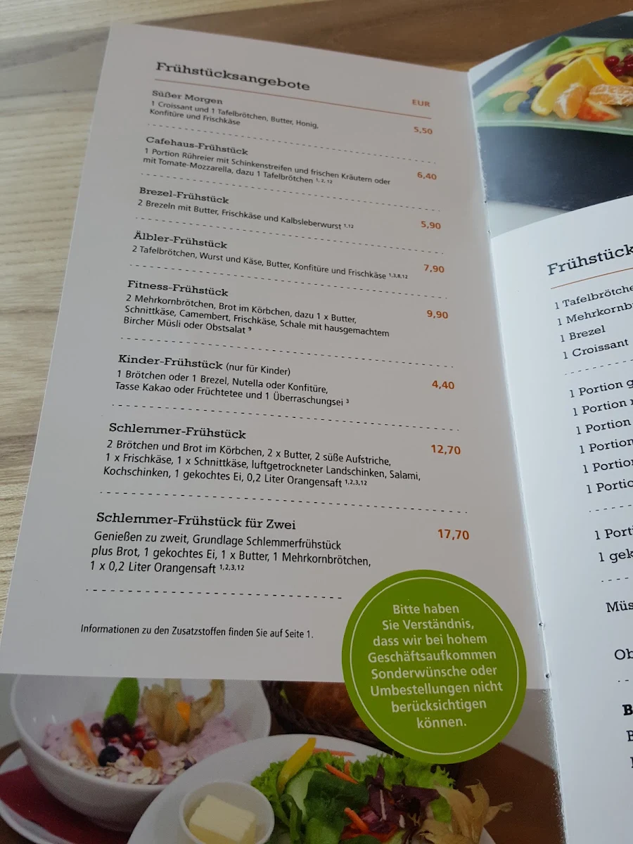 Speisekarte photo 3