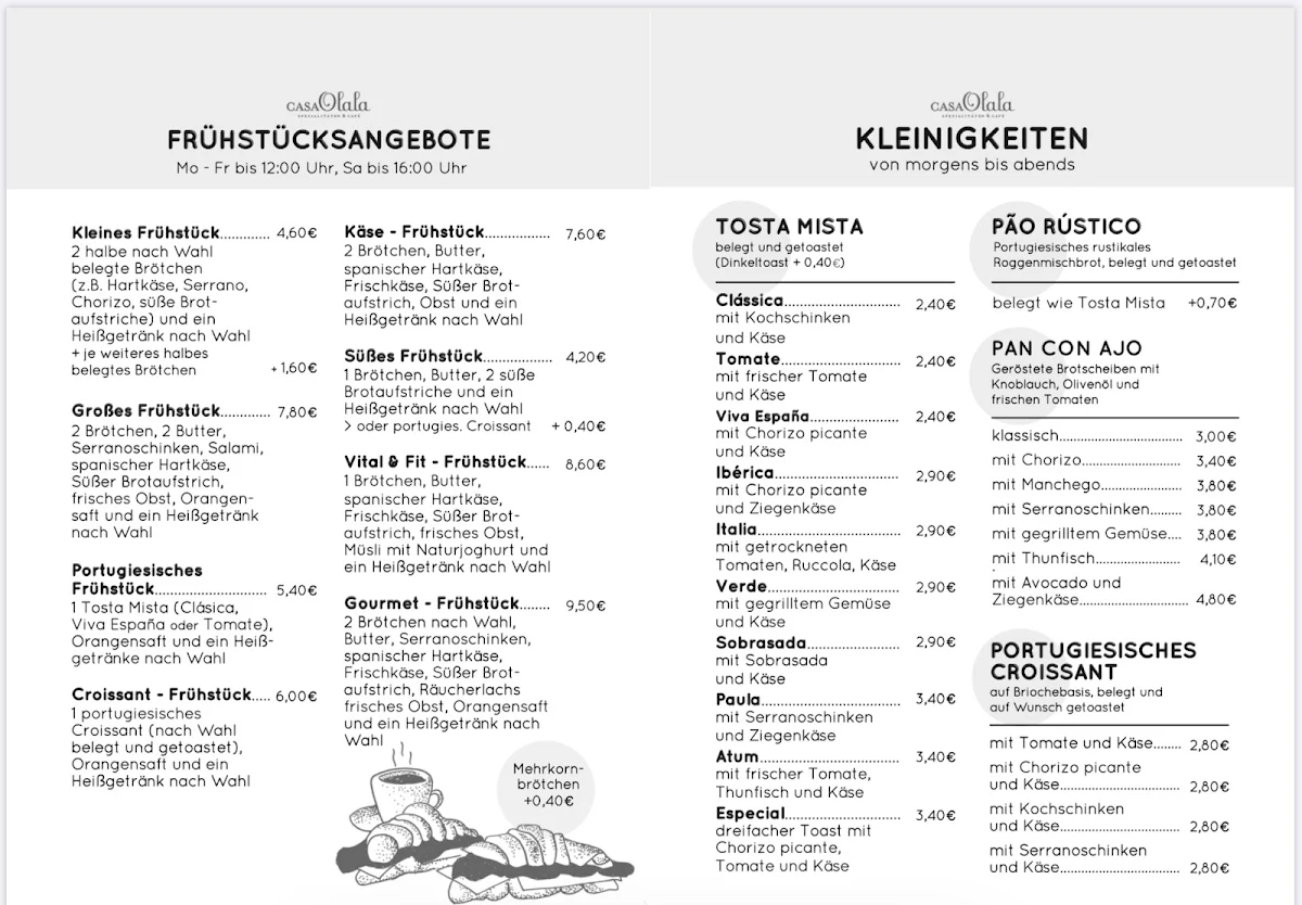 Speisekarte photo 3