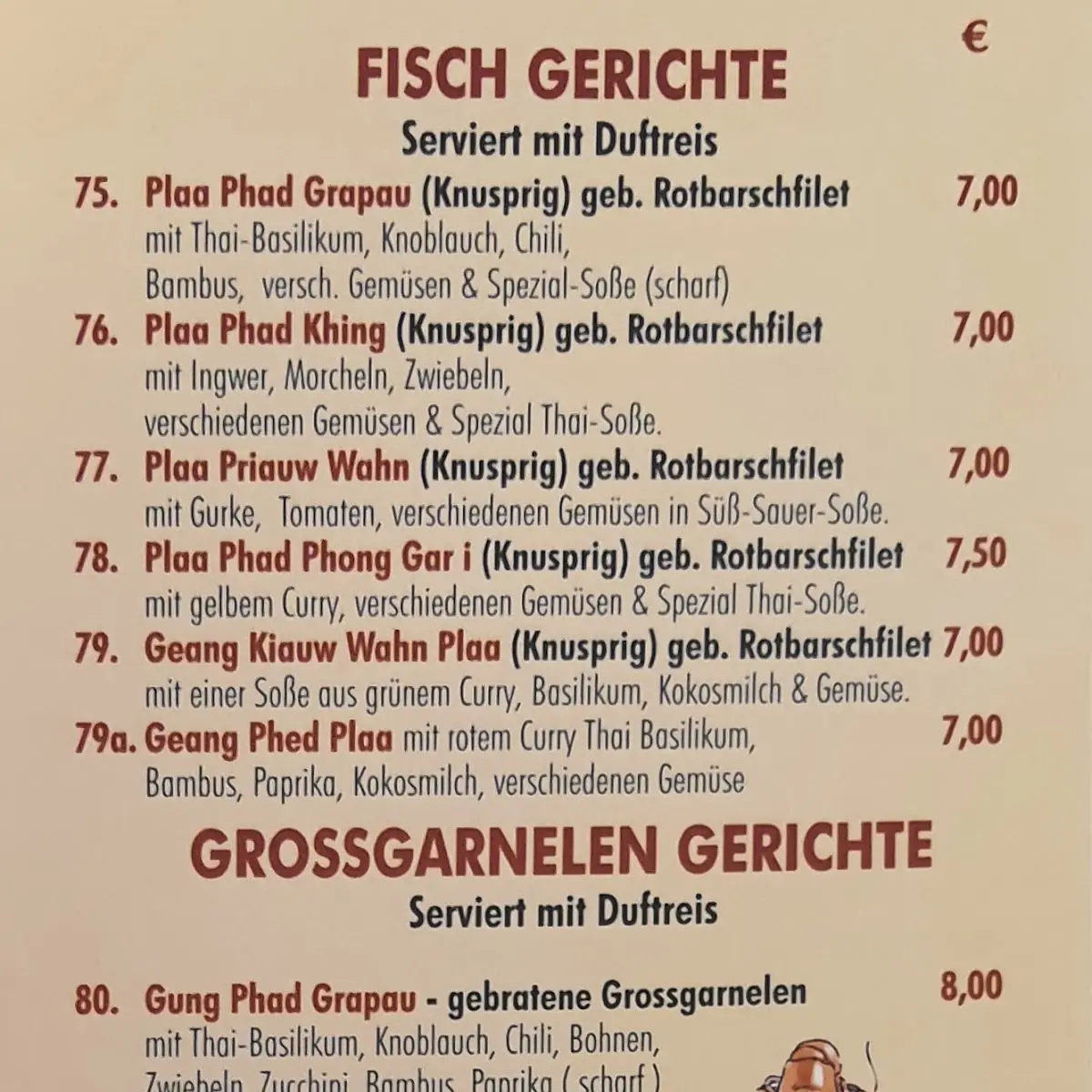 Speisekarte photo 3
