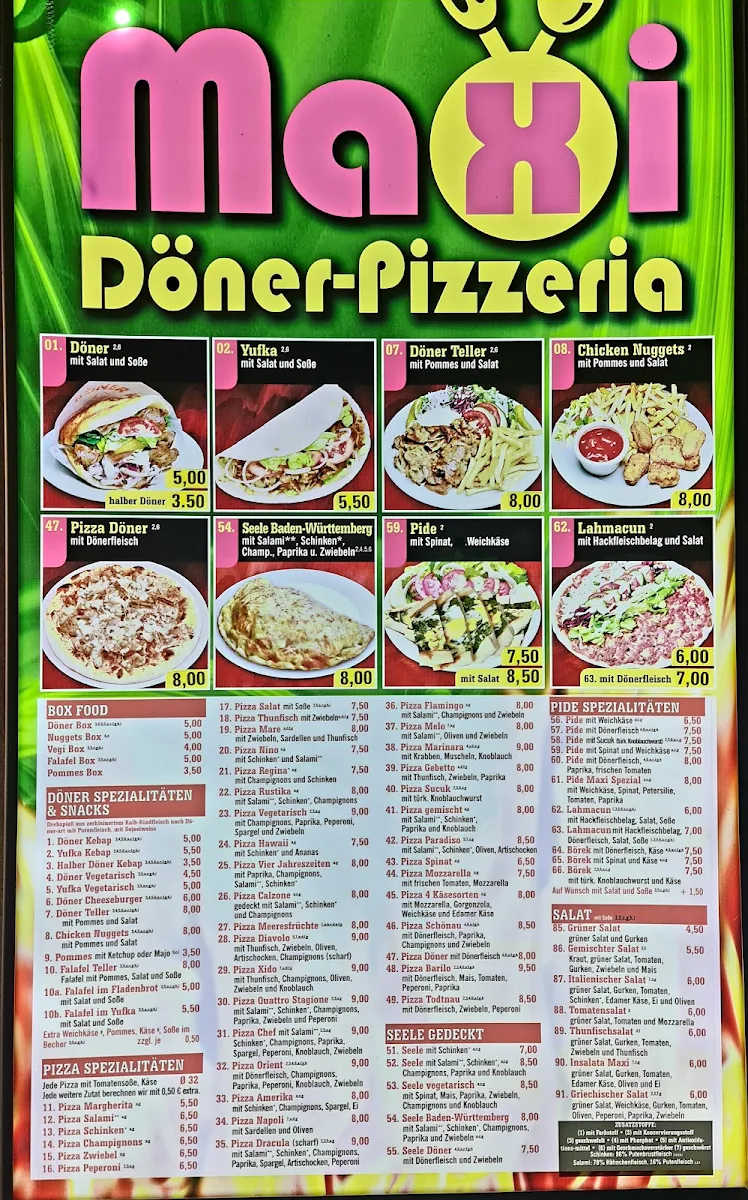 Speisekarte photo 2