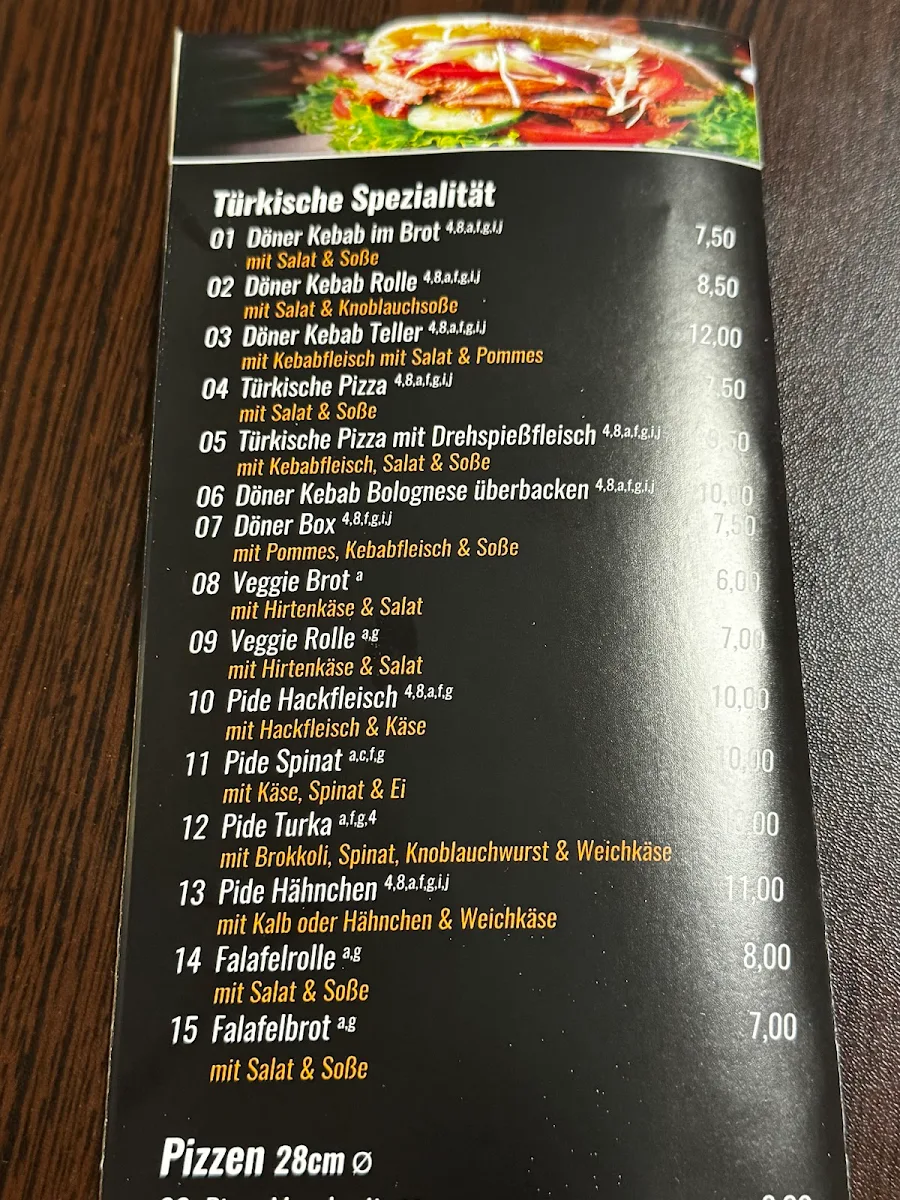 Speisekarte photo 3