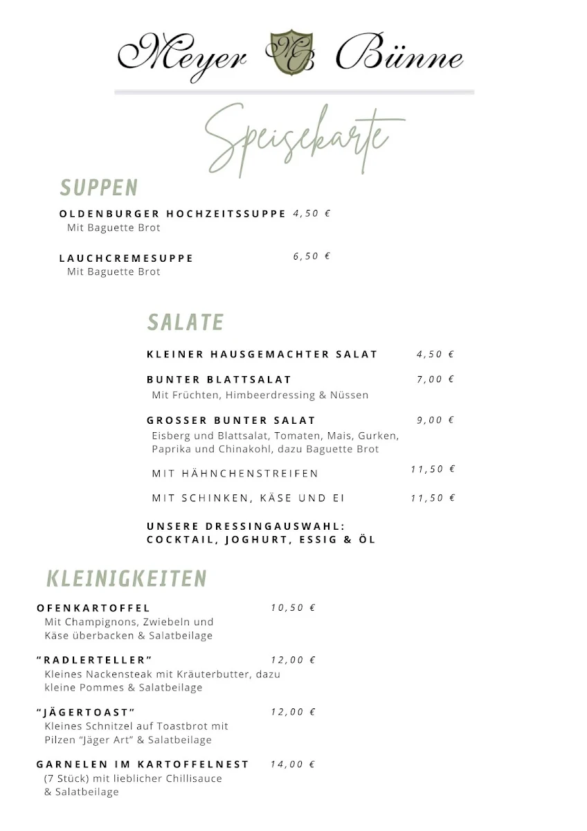 Speisekarte photo 2