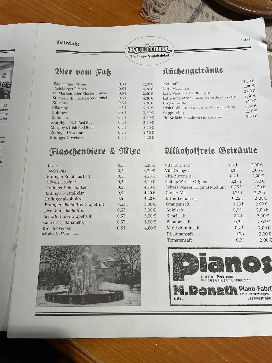 Speisekarte photo 2