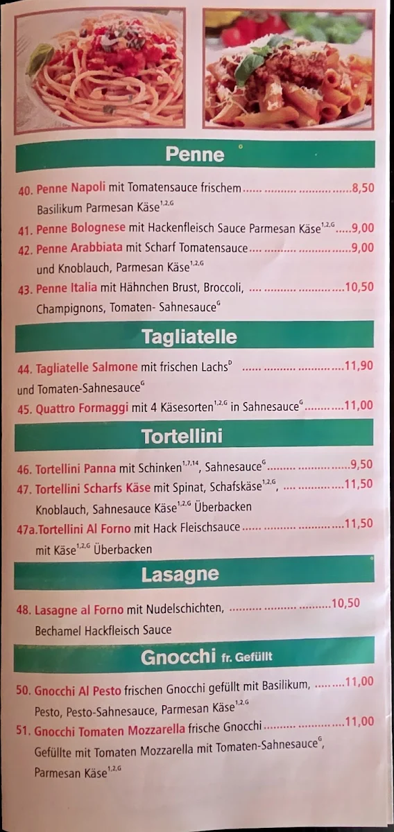 Speisekarte photo 1