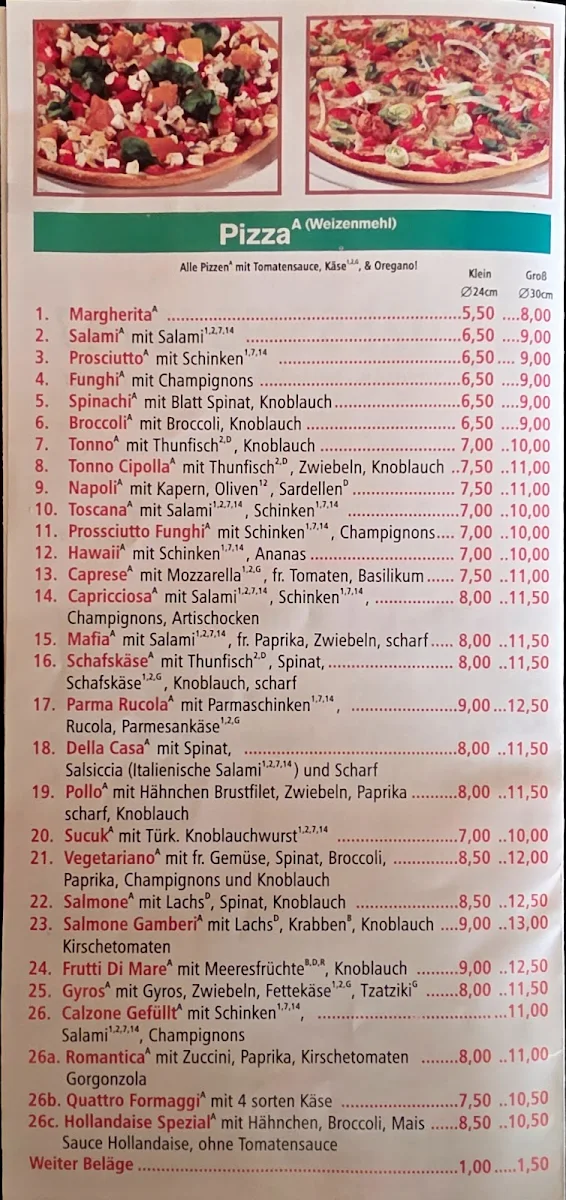 Speisekarte photo 4