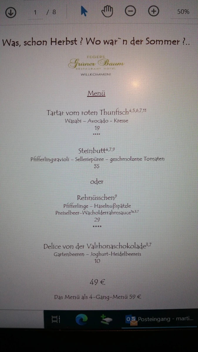Speisekarte photo 1