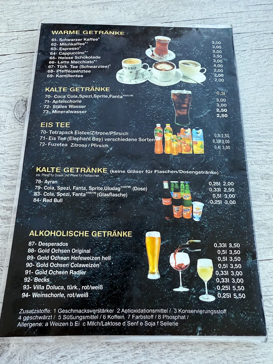 Speisekarte photo 1