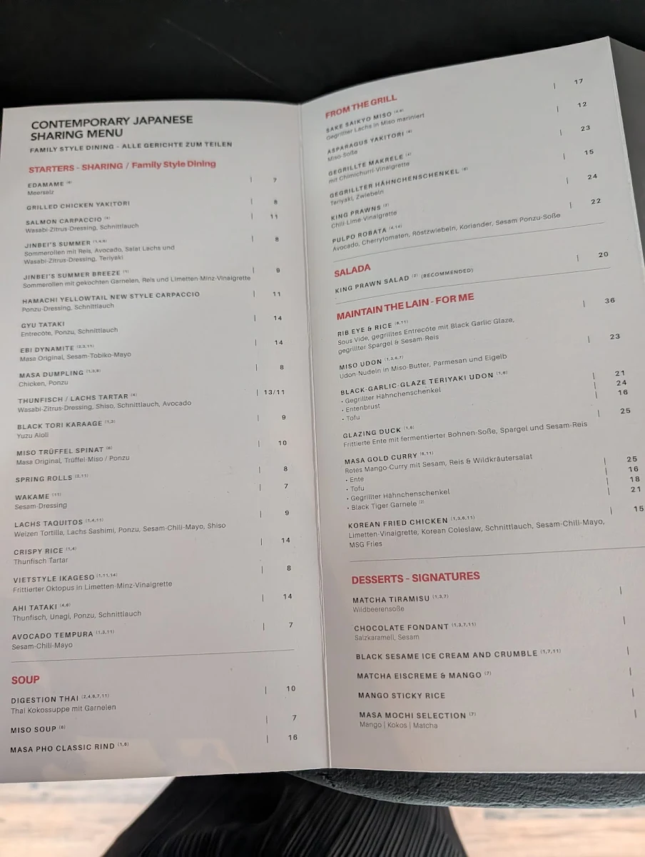 Speisekarte photo 1