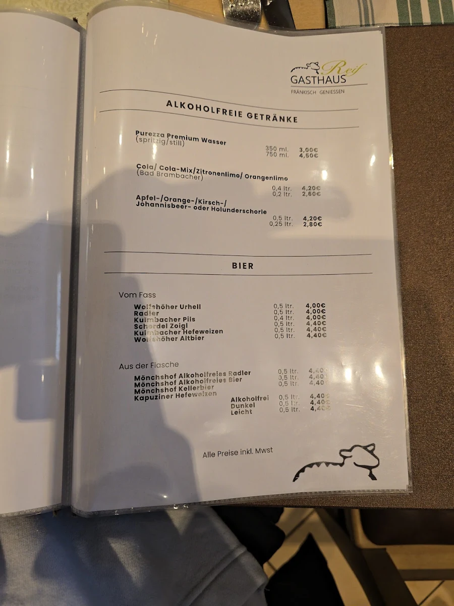 Speisekarte photo 2