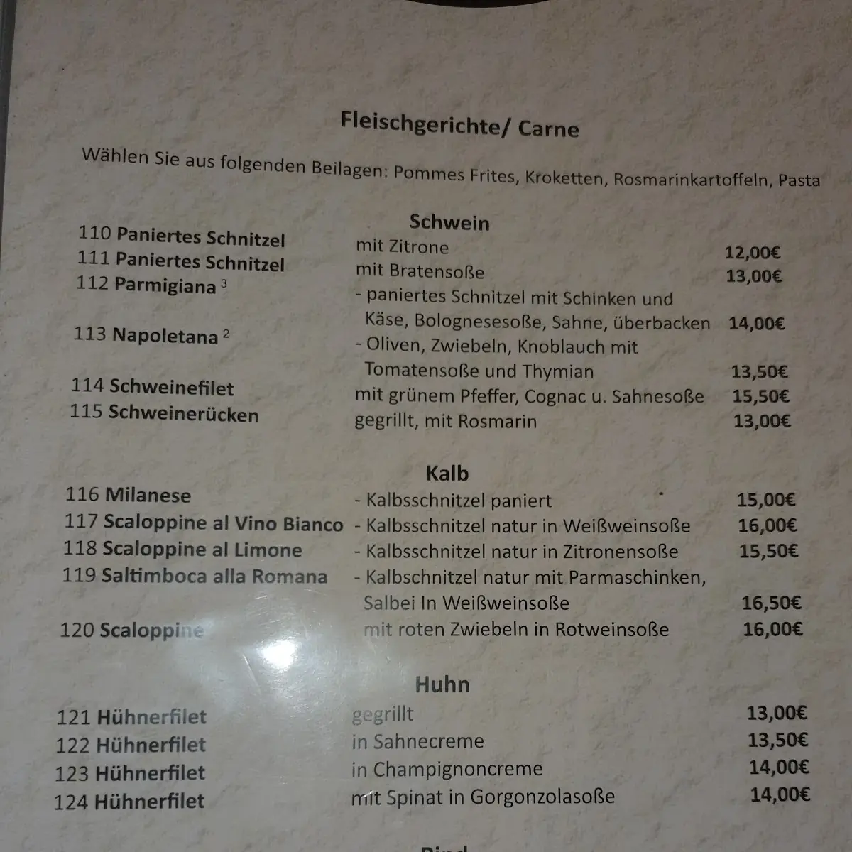 Speisekarte photo 9