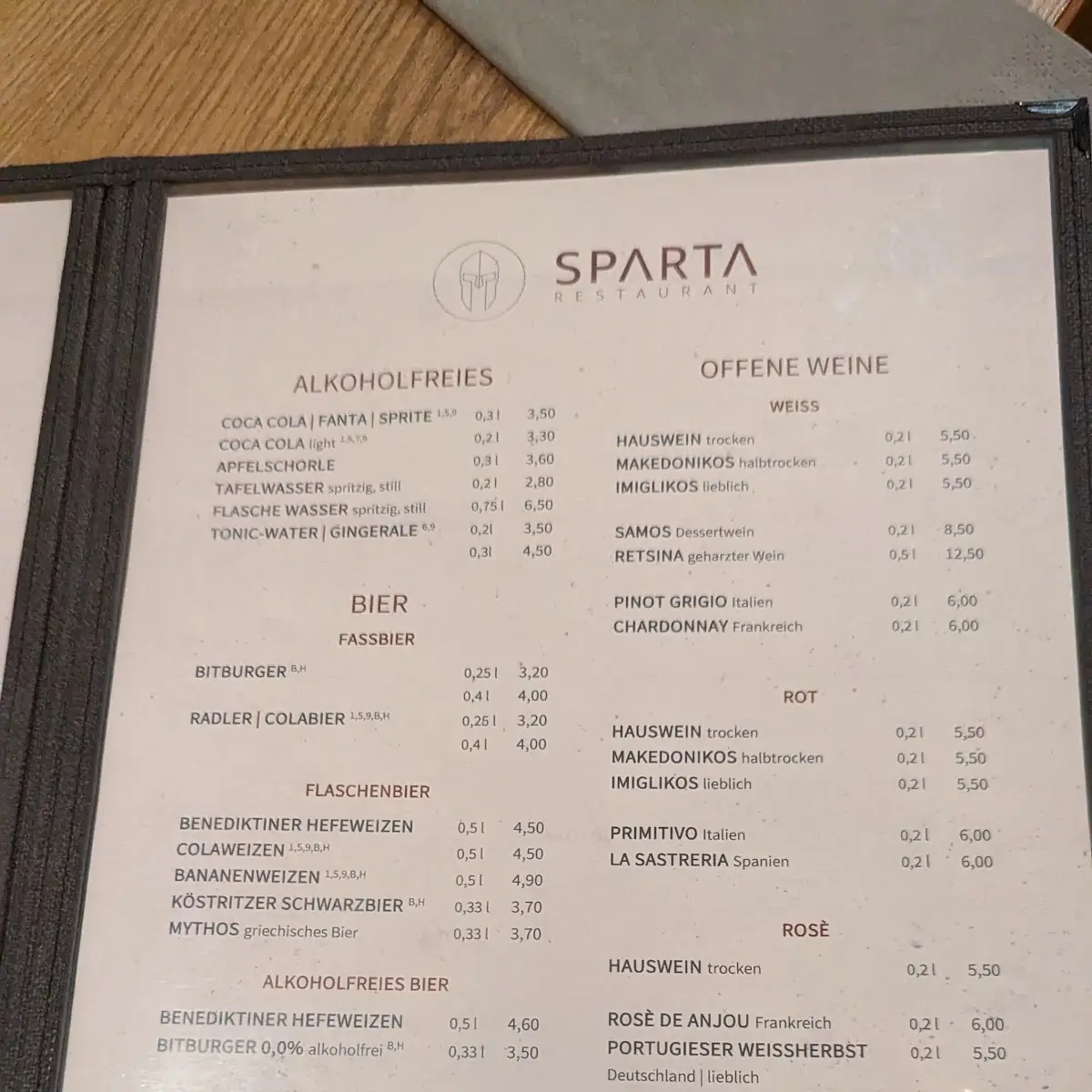 Speisekarte photo 4