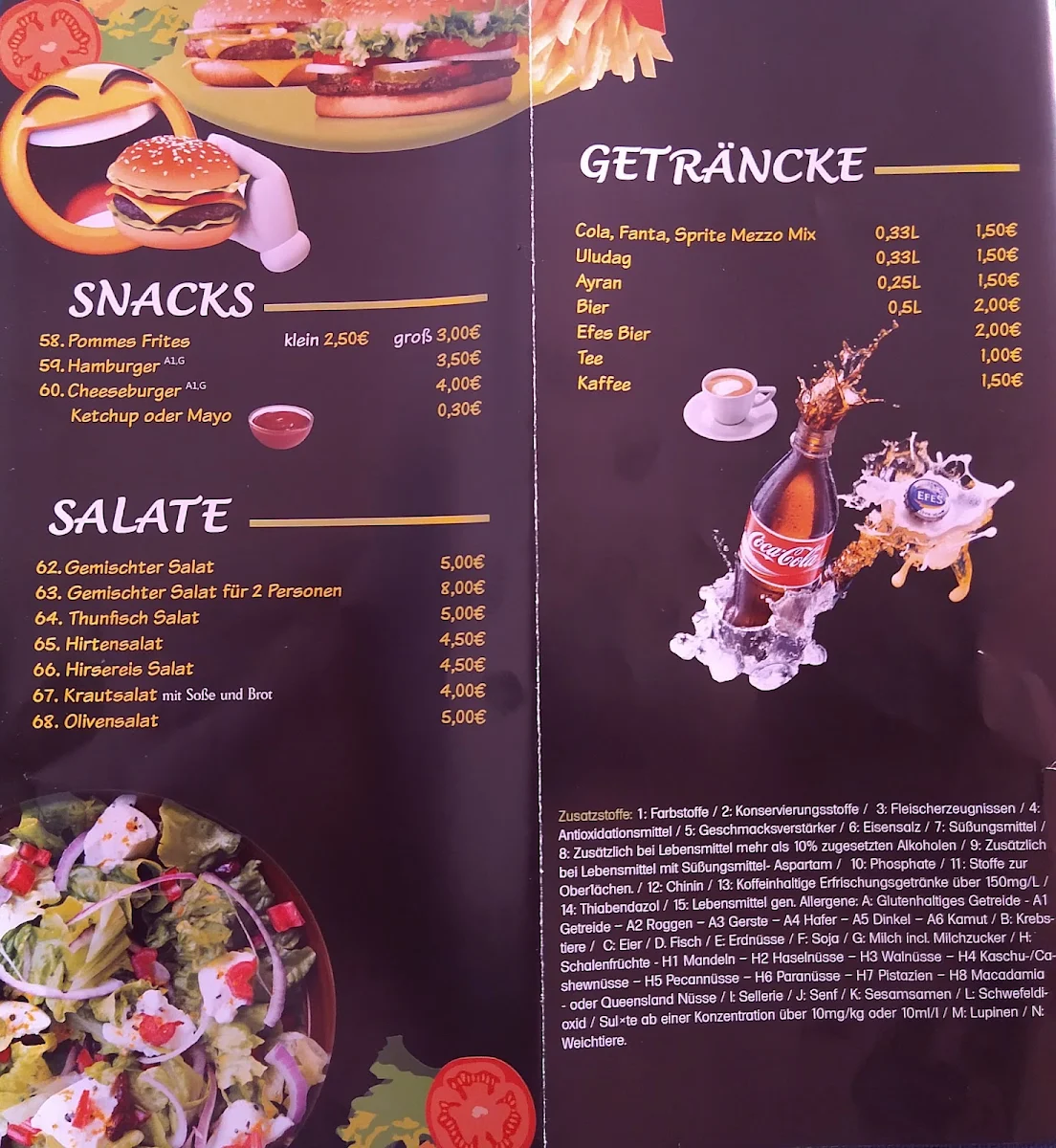 Speisekarte photo 5