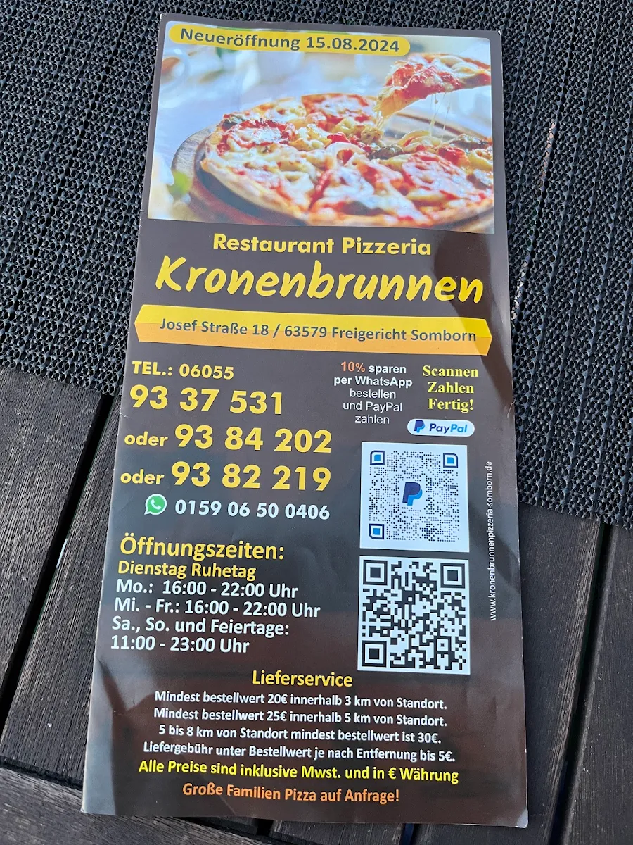 Speisekarte photo 2