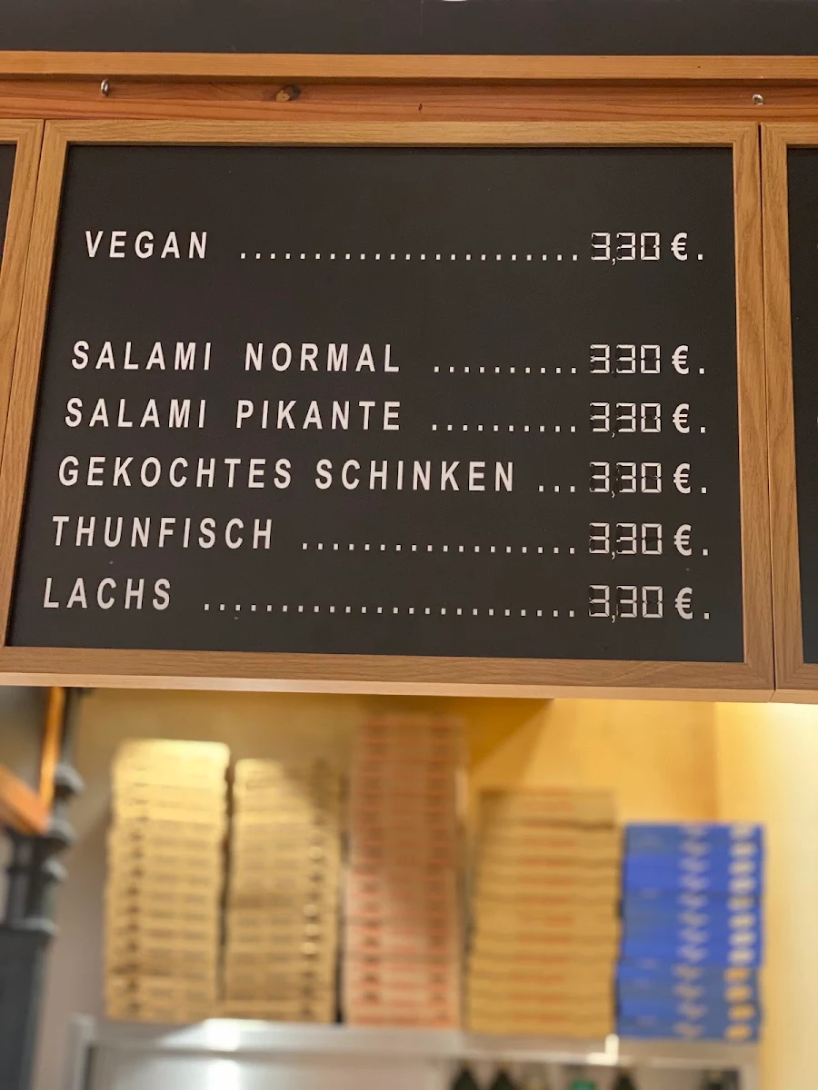 Speisekarte, Casa Carlo