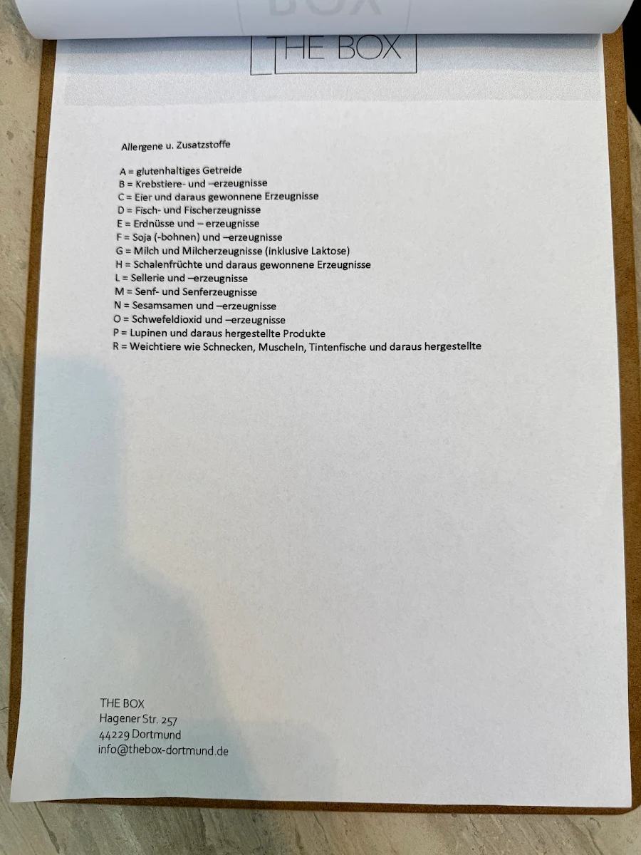 Speisekarte photo 2