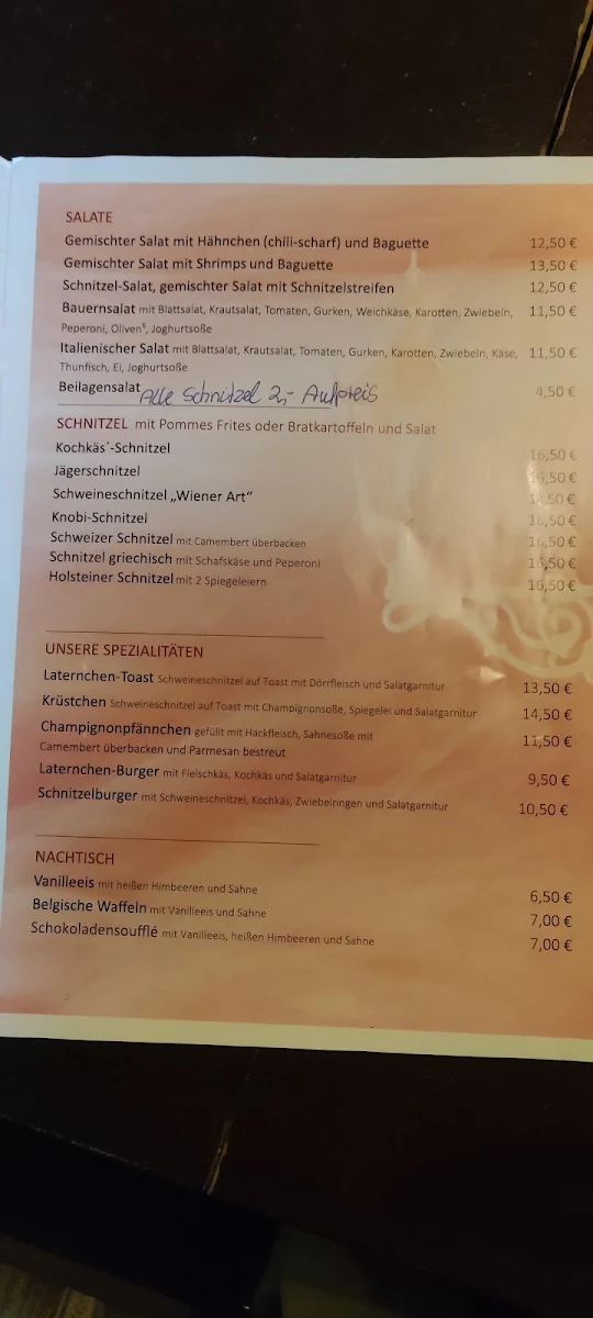 Speisekarte photo 1