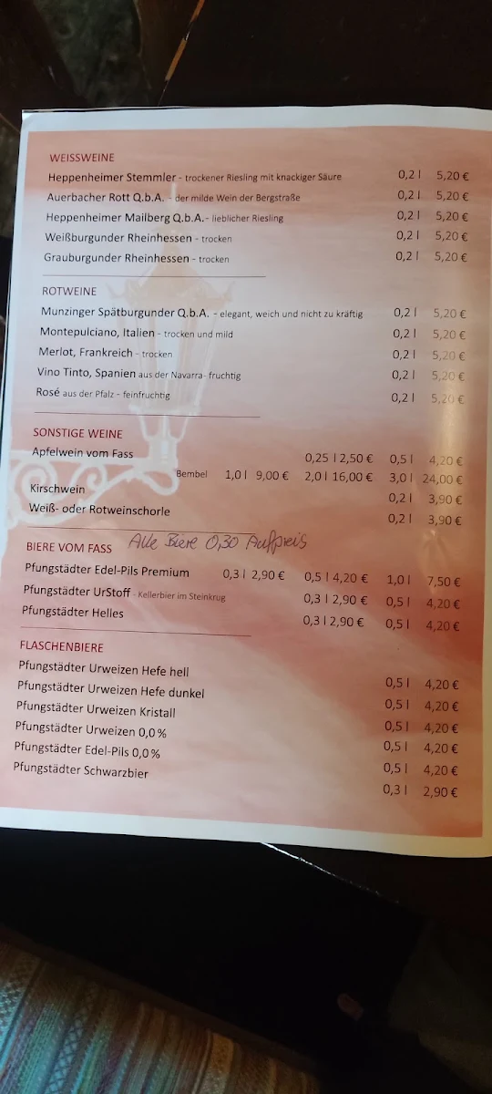 Speisekarte photo 3