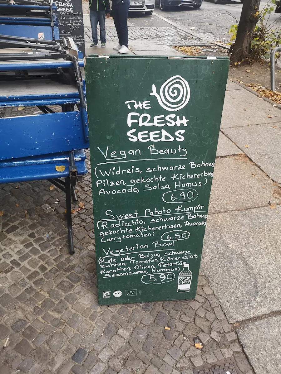 Speisekarte, The Fresh Seeds