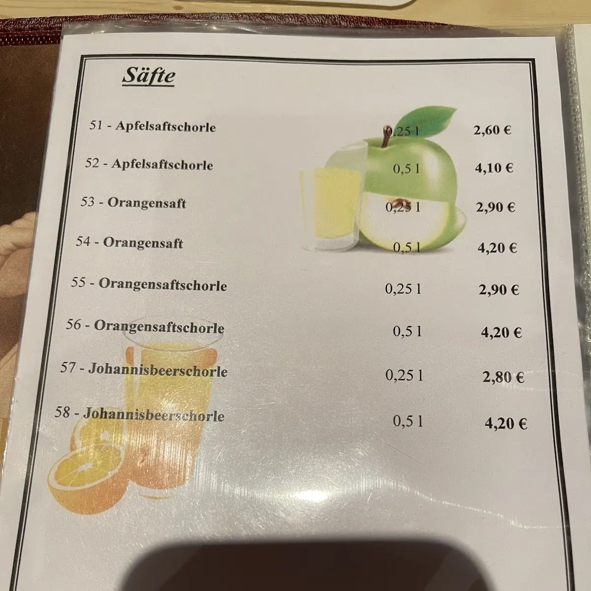 Speisekarte photo 8