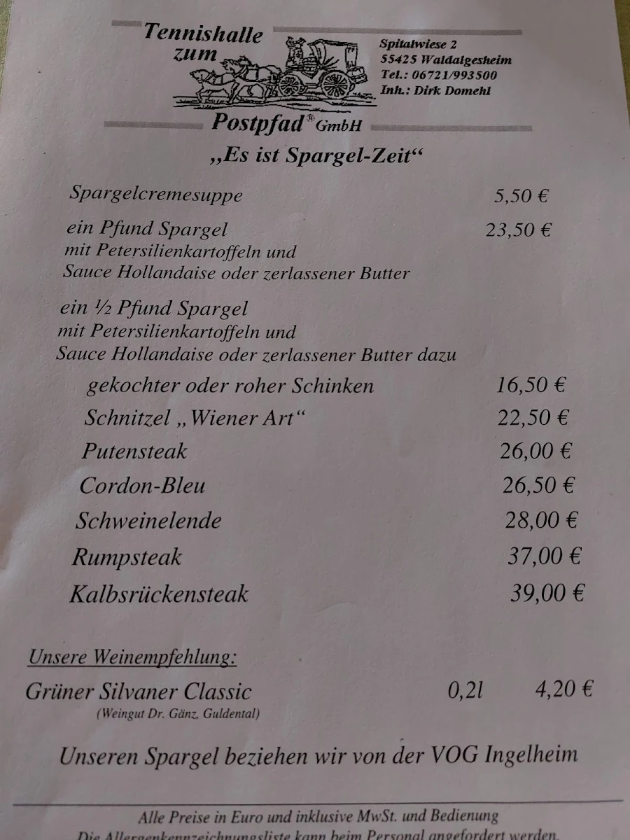 Speisekarte photo 2
