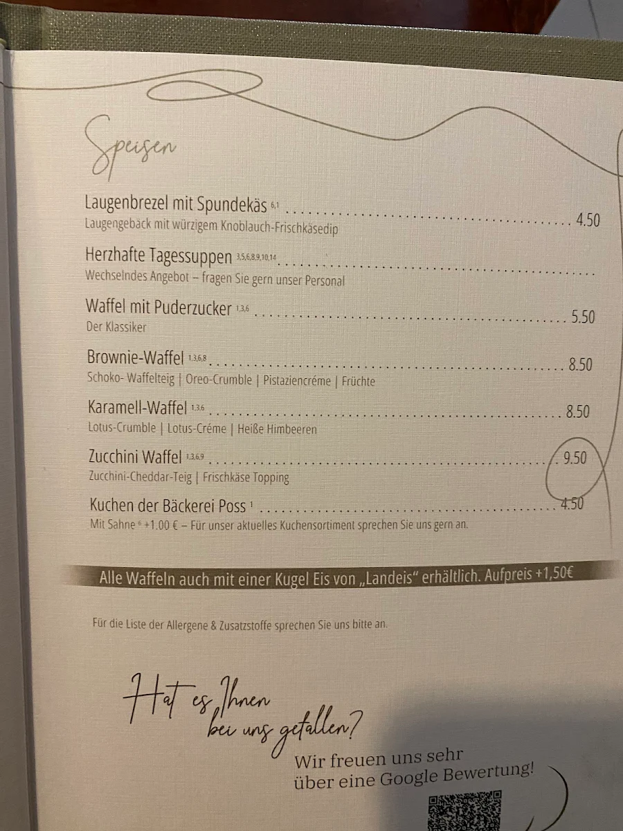 Speisekarte photo 1