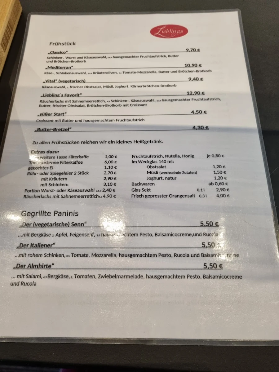 Speisekarte photo 2