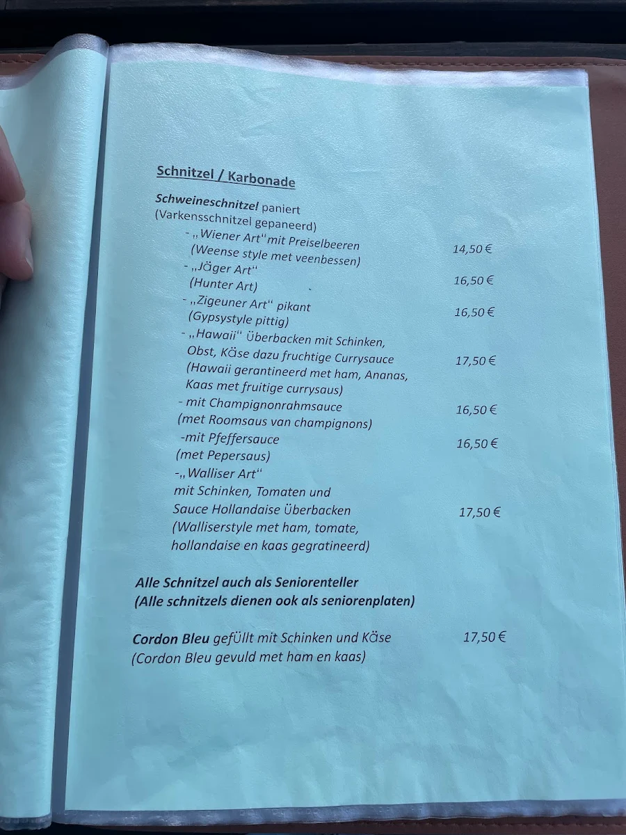 Speisekarte photo 3