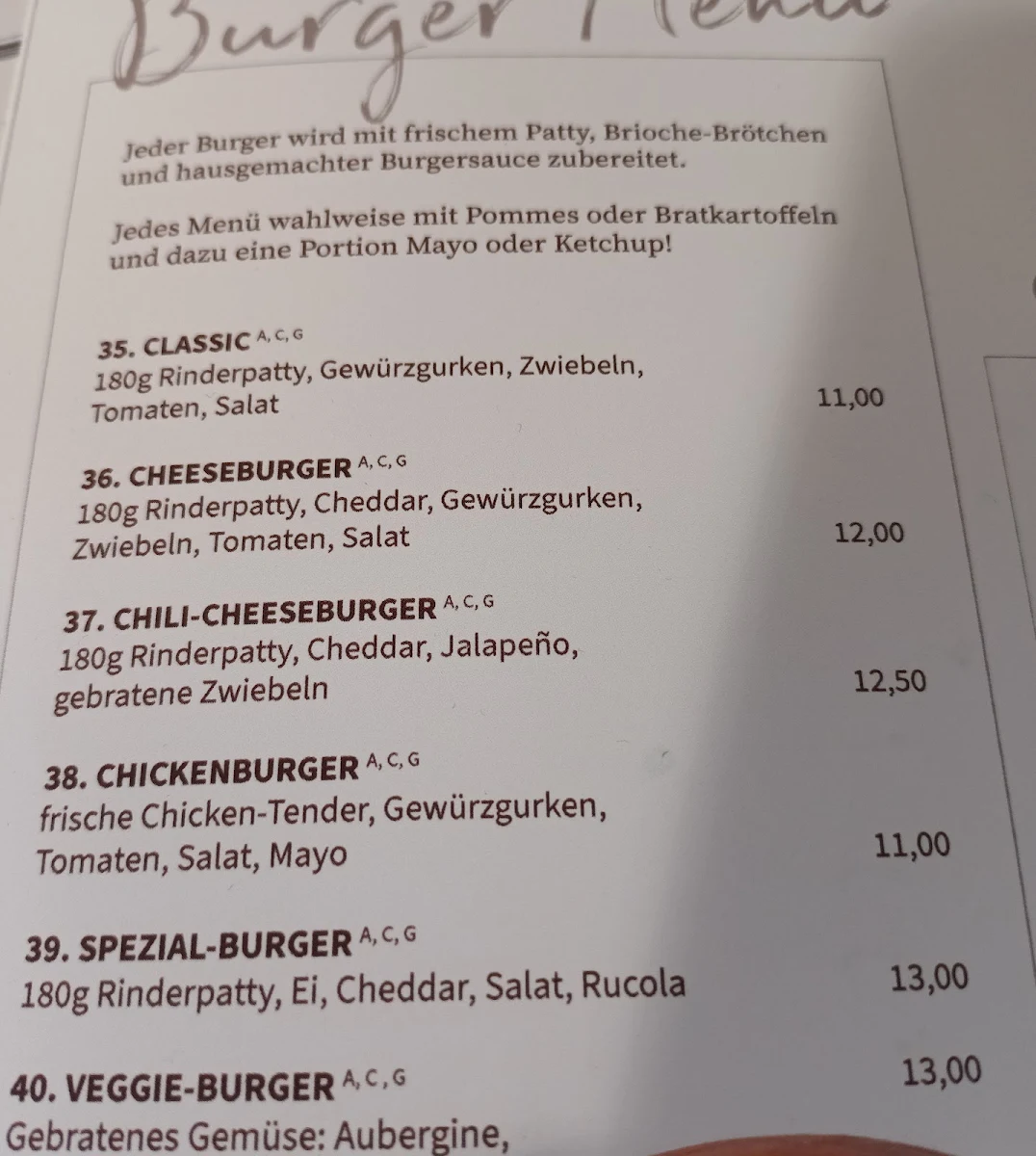 Speisekarte photo 3