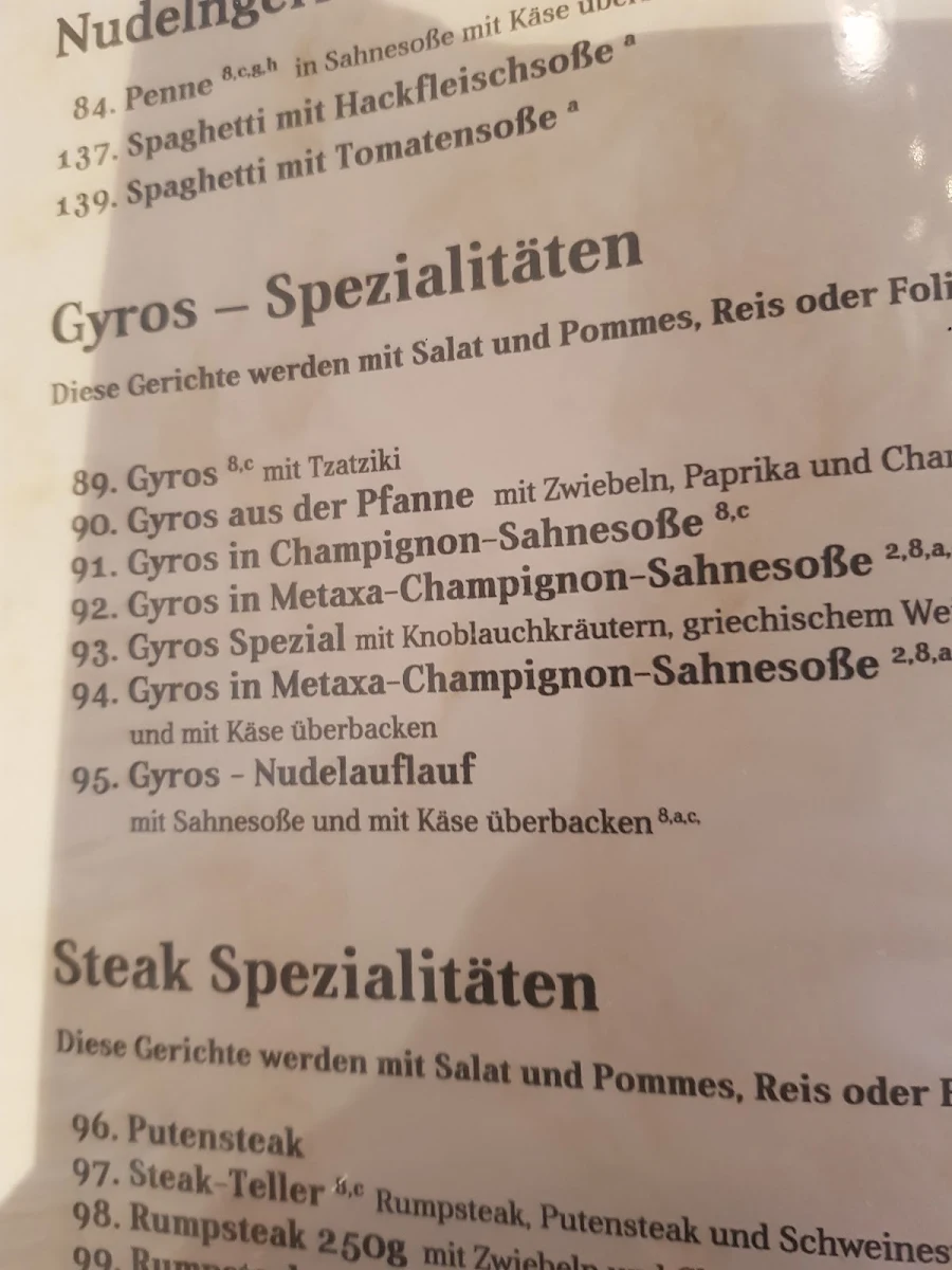 Speisekarte photo 10
