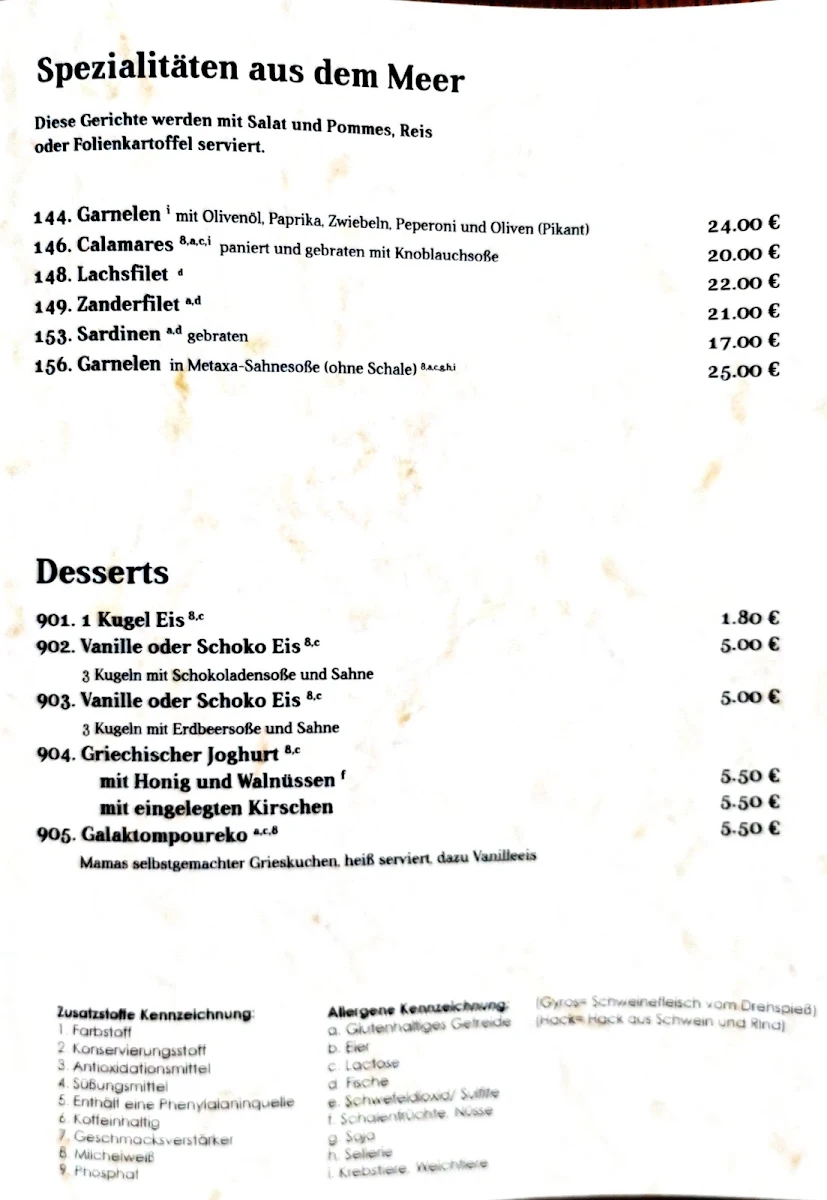 Speisekarte photo 3