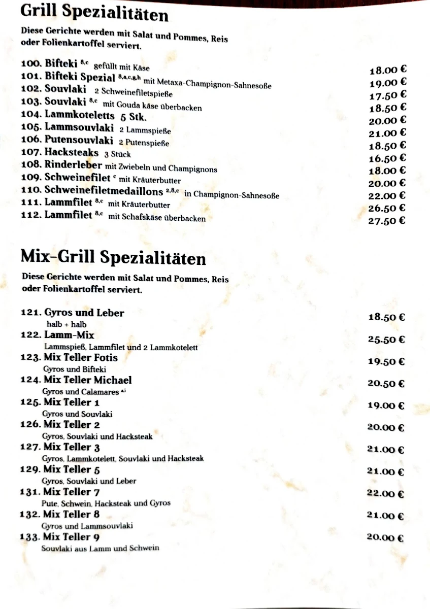 Speisekarte photo 5