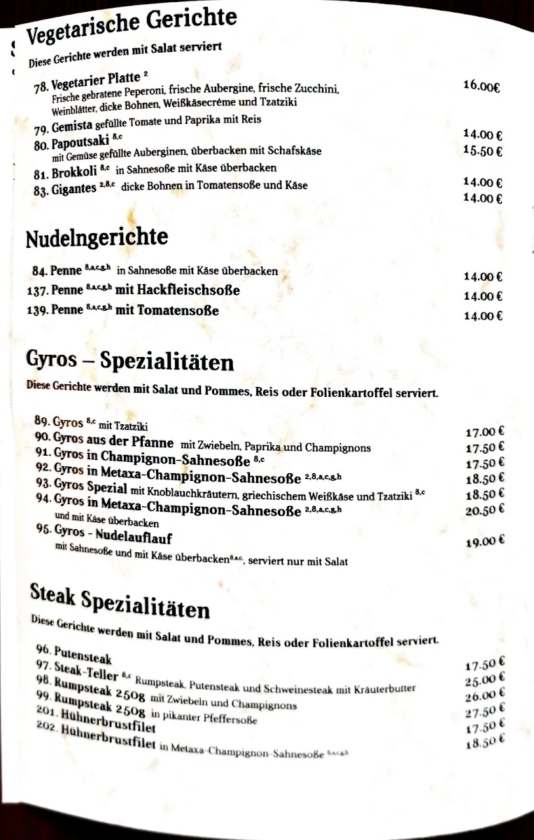 Speisekarte photo 7