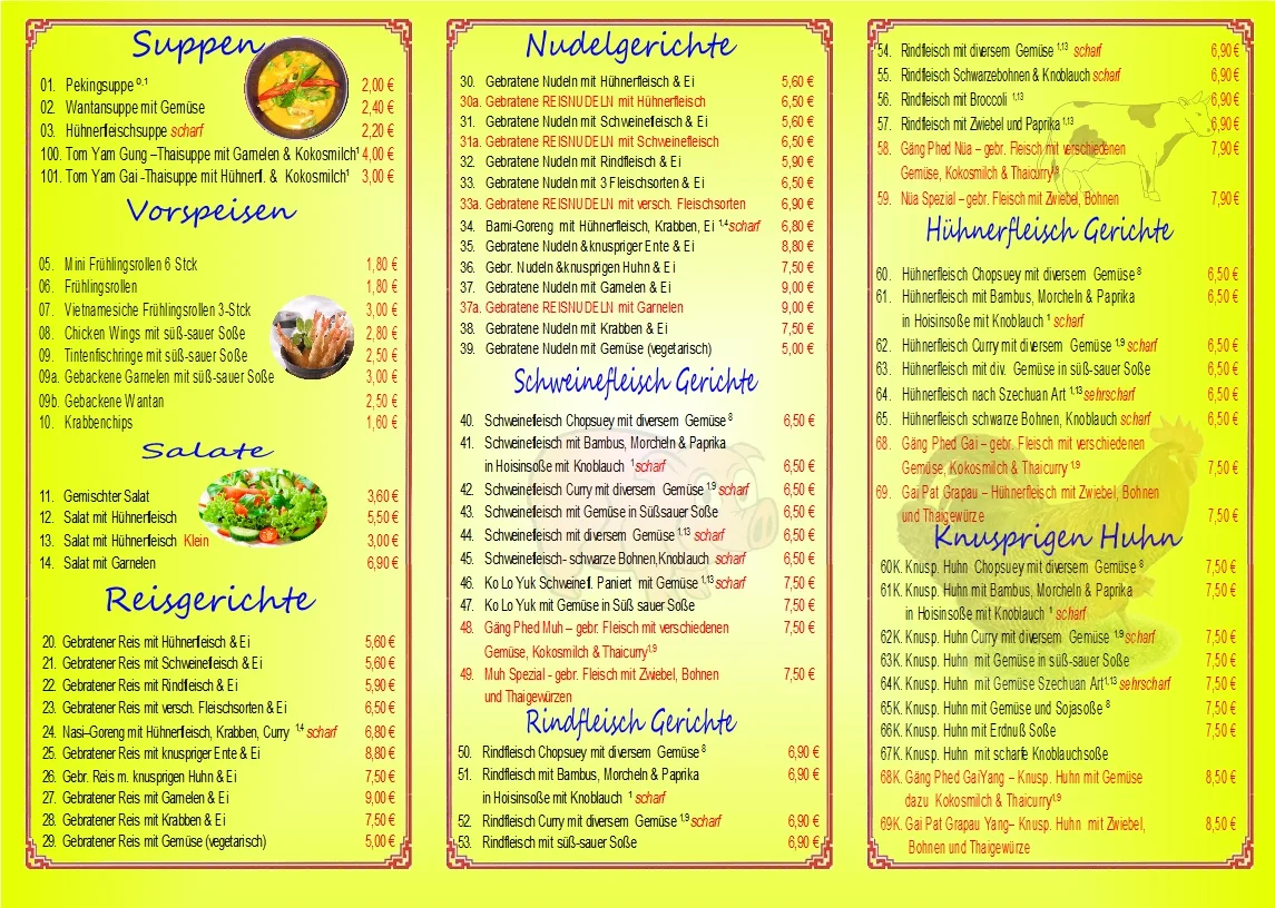 Speisekarte photo 1