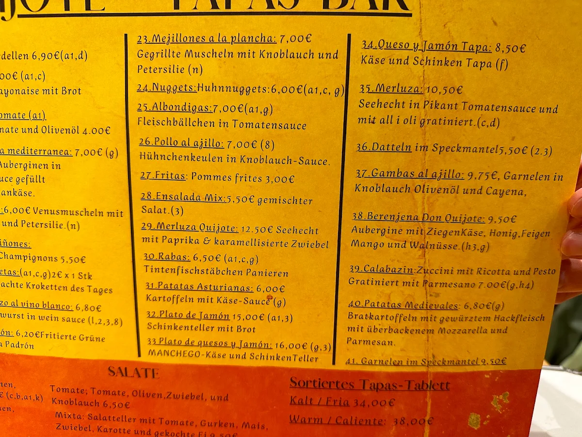 Speisekarte photo 5