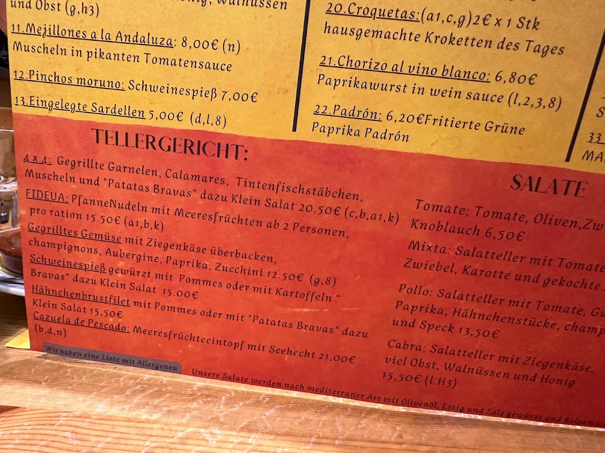 Speisekarte photo 9