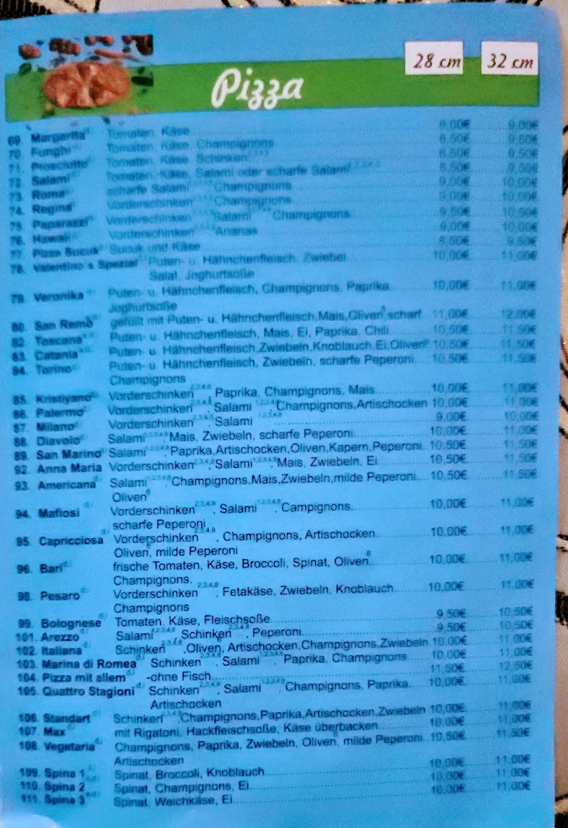 Speisekarte photo 2