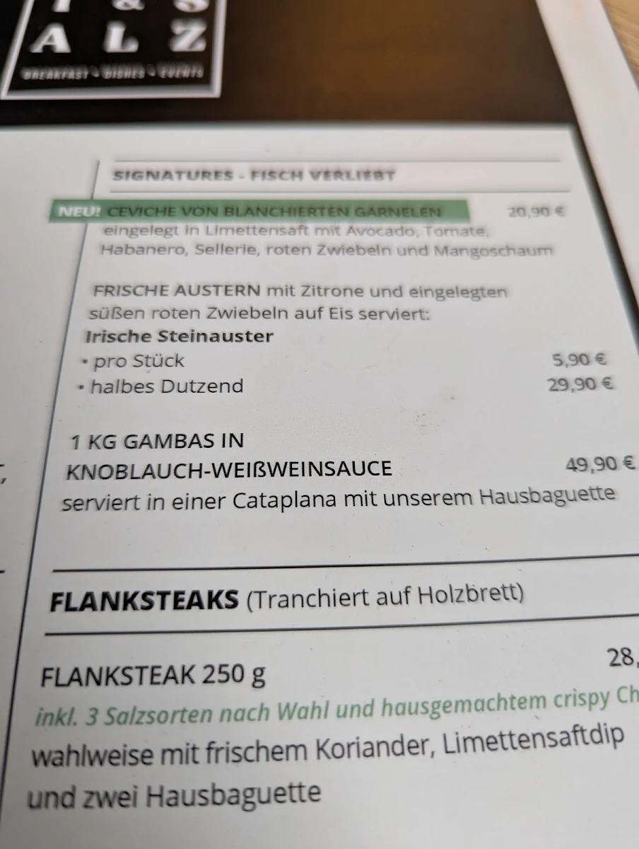 Speisekarte photo 1