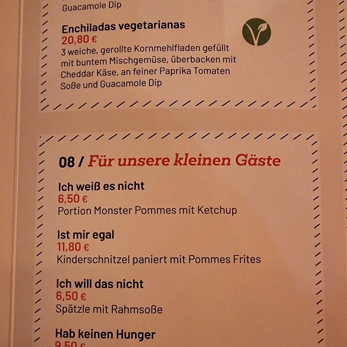 Speisekarte photo 4