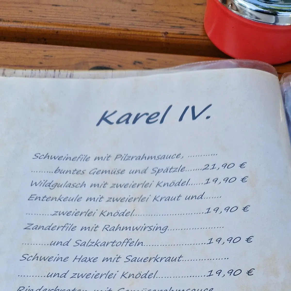 Speisekarte photo 10