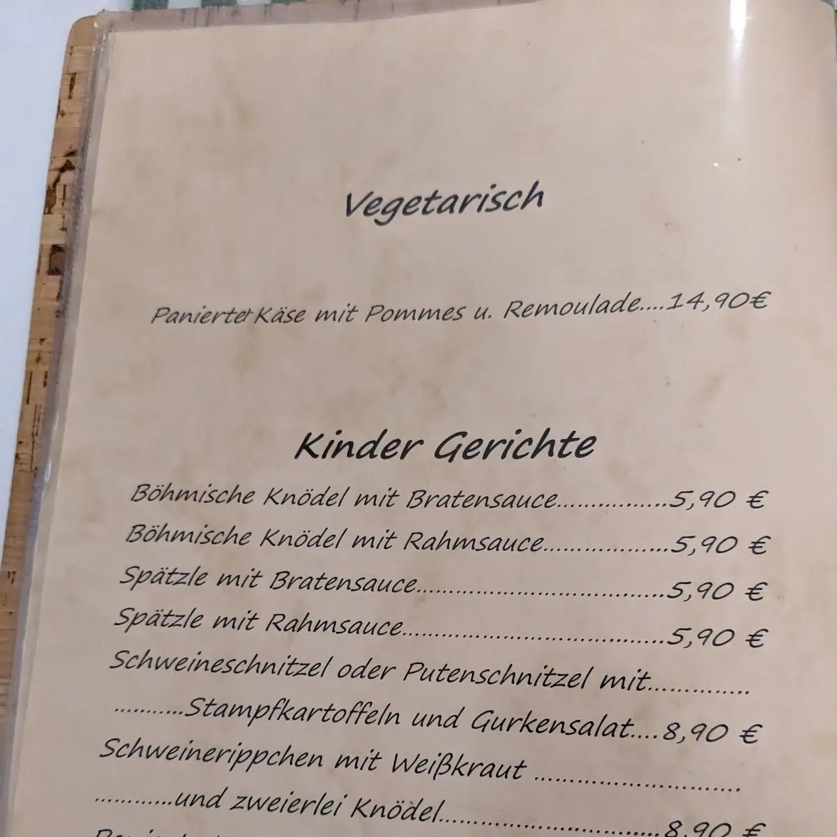 Speisekarte photo 6
