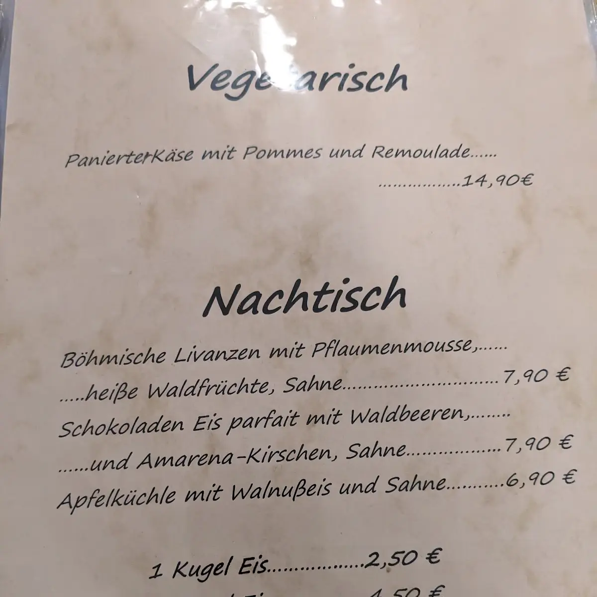 Speisekarte photo 8